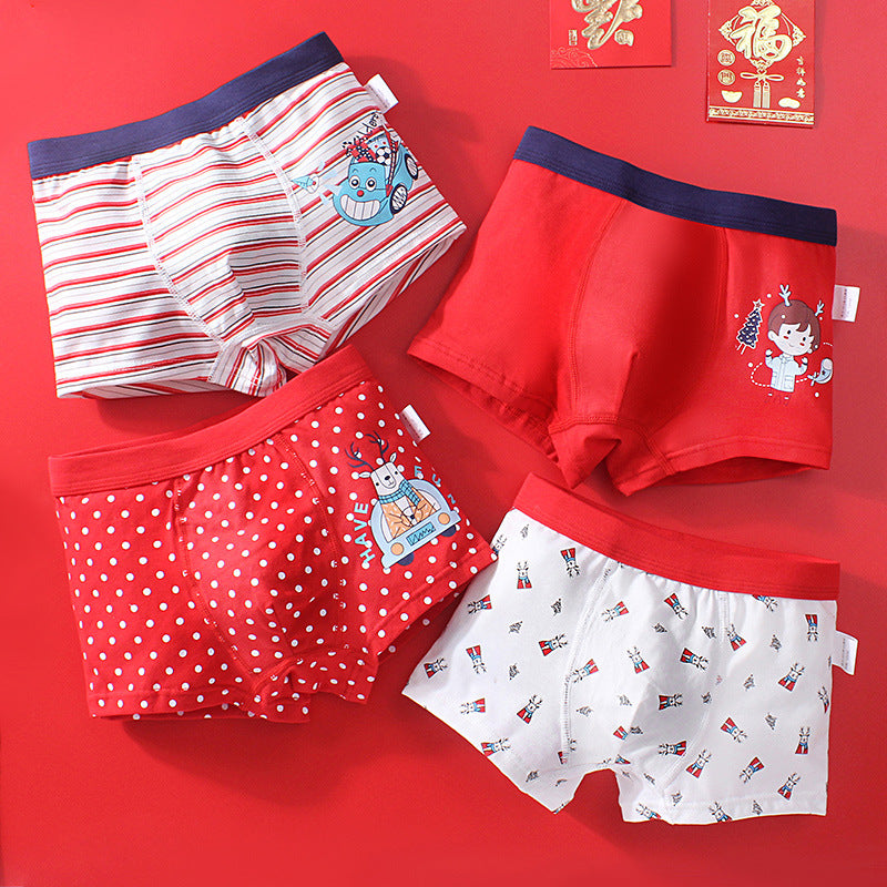 Cotton Boxer Briefs for Boys Cotton Boxer Briefs for Boys